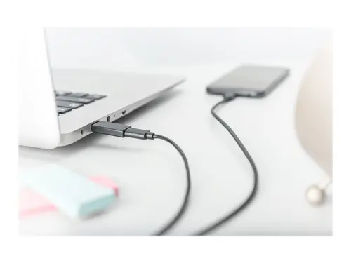 АДАПТЕР DIGITUS - USB-A to USB-C - Black - PN AK-300524-000-S - image 5