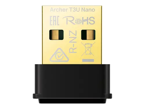 АДАПТЕР TP-LINK ARCHER T3U NANO - Black - PN TPLACT3UN