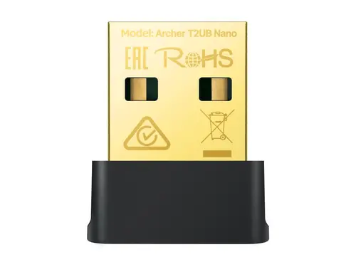 ΑΝΤΑΠΤΟΡΑΣ TP-LINK ARCHER T2UB NANO - Μαύρο - PN TPLACT2UBN - 1