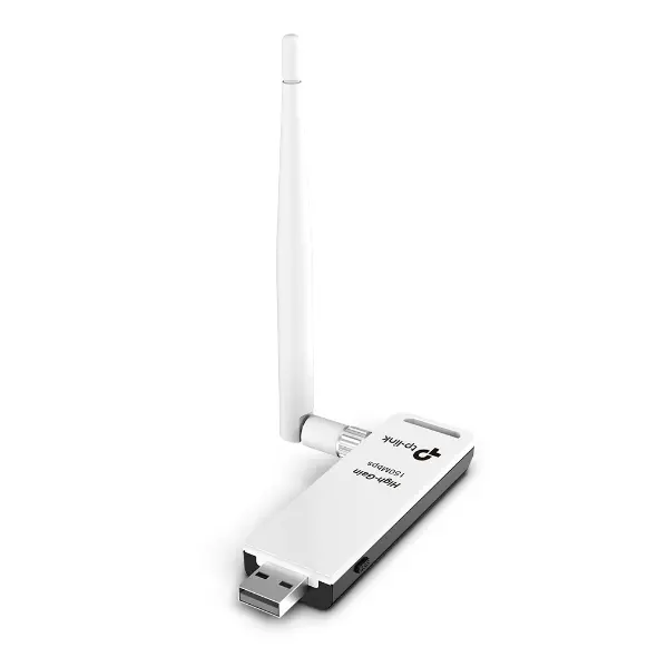 ADAPTOR TP-LINK WN722N - USB 2.0 - 802.11b/g/n - PN TPLWN722N