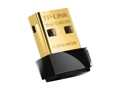 АДАПТЕР TP-LINK USB WLAN - USB WLAN Antenna WN725N / TL-WN725N - Black - PN WN725N - image 1