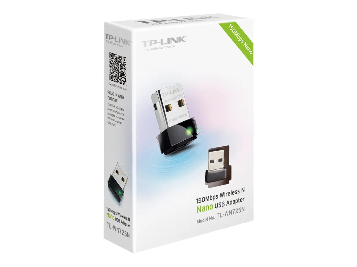 ADAPTOR TP-LINK USB WLAN - Antenă USB WLAN WN725N / TL-WN725N - Negru - PN WN725N - image 4