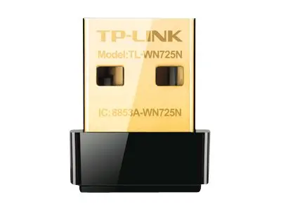 ADAPTOR TP-LINK USB WLAN - Antenă USB WLAN WN725N / TL-WN725N - Negru - PN WN725N - 1
