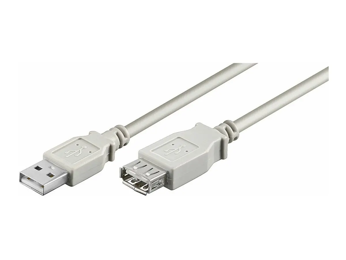 КАБЕЛ MICROCONNECT USB 2.0 Extension - USB-A към USB-A - 1,8 m - PN USBAAF2