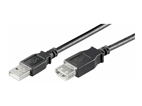 КАБЕЛ MICROCONNECT USB 2.0 Extension - 1.8m - PN USBAAF2B