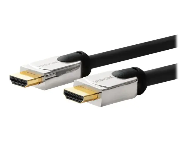 КАБЕЛ VIVOLINK PRO HDMI с метална глава - HDMI Type-A към HDMI Type-D - 0,5 m - Black - PN PROHDMIHDM0.5