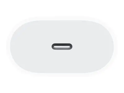 ЗАХРАНВАЩ АДАПТЕР APPLE - USB-C - 20W - White - PN MHJE3ZM/A - image 2