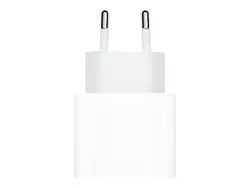 ЗАХРАНВАЩ АДАПТЕР APPLE - USB-C - 20W - White - PN MHJE3ZM/A