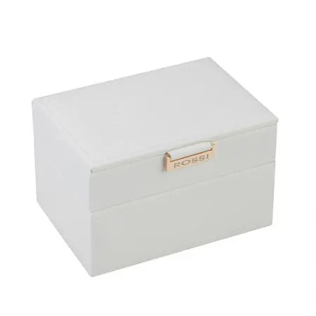 Cutie de bijuterii culoare alb - ROSSI - 4