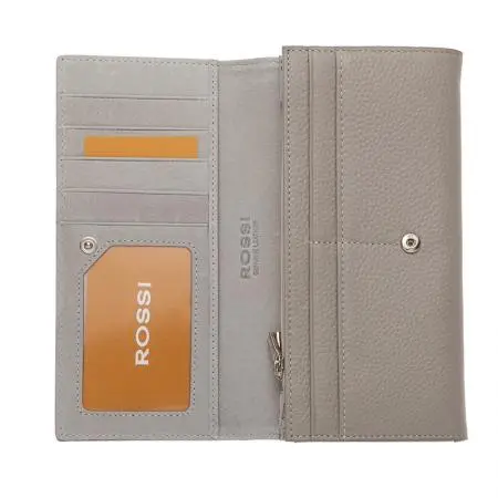 Дамско портмоне цвят Сив питон - ROSSI - image 1