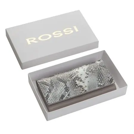 Дамско портмоне цвят Сив питон - ROSSI - image 4