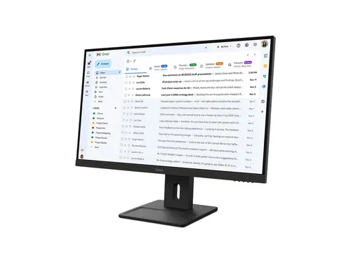 Монитор, Lenovo ThinkVision E27-40 27" IPS, WLED, 1920x1080, 16:9, 100Hz, 300 cd/m2, 1500:1, Speakers 2Wx2, HDMI, DP, VGA, Tilt, Swivel, Pivot, Height Adjust Stand - image 1
