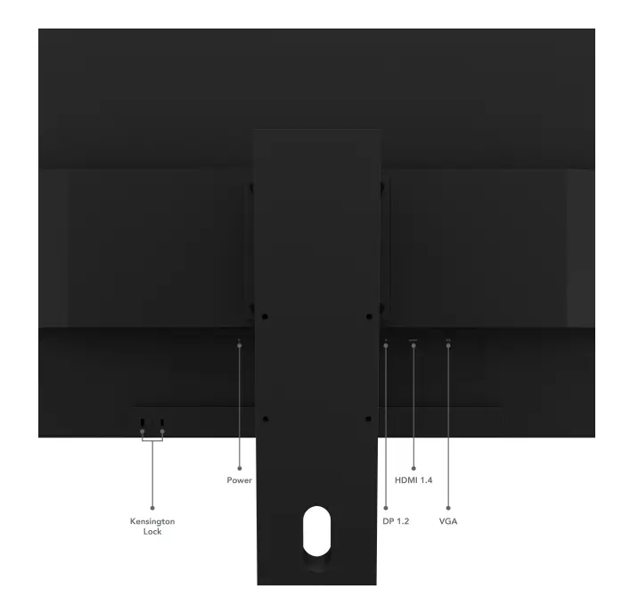 Монитор, Lenovo ThinkVision E27-40 27" IPS, WLED, 1920x1080, 16:9, 100Hz, 300 cd/m2, 1500:1, Speakers 2Wx2, HDMI, DP, VGA, Tilt, Swivel, Pivot, Height Adjust Stand - image 9