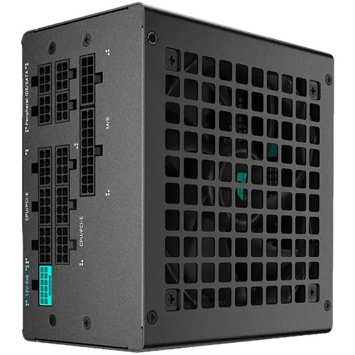 DeepCool PN650-D, 650W, 80 Plus GOLD, ATX12V V3.1, Sleeved Black Cables, 16P 450W Cable, Hydro Bearing, 120mm Fan, 150x140x86mm (W x L x H), OPP/OVP/SCP/OTP/OCP/UVP/SIP/NLO, 10Y, R-PN650D-FC0B-JGEU-V2 - image 1