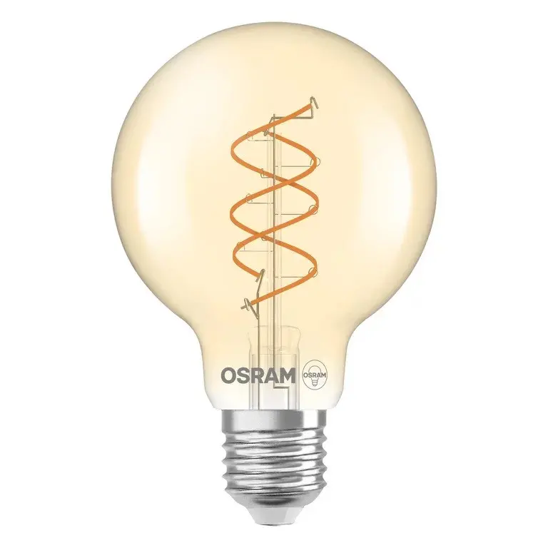 LED ЛАМПА VINTAGE 1906 CLA60 G80 GOLD 60 DIM 8W/922 E27 LEDVANCE - image 2