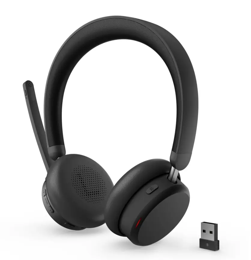 Слушалки, Lenovo Dual-Mode Wireless ANC Headset 6550 (USB-A, Teams) - image 6