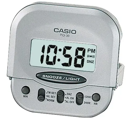 Ceas deșteptător CASIO - PQ-30-8DF - 1