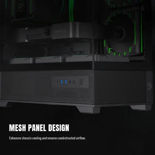 Gamemax кутия Case EATX - Vista 2 MB - 3 x 120 mm Addressable RGB - image 11