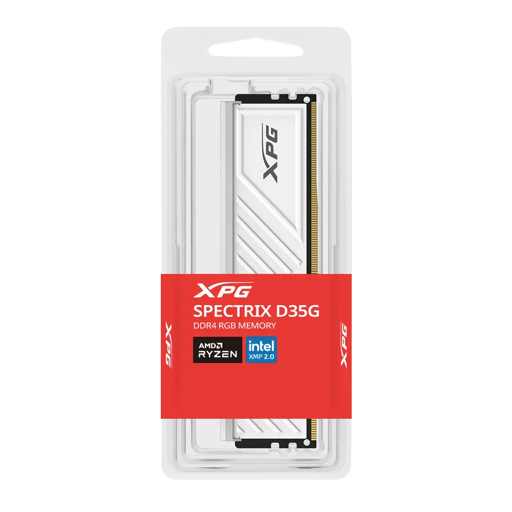 Памет, ADATA 8G DDR4 3200 XPG D35G WHITE - image 3