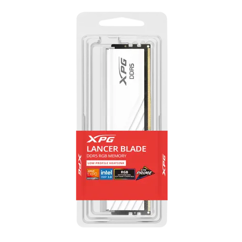 Памет, ADATA 16G DDR5 6000 XPG BLADE RGB WH - image 2