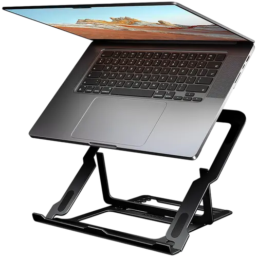 AXAGON STND-LAB ALU stand for 10" - 17,3" laptops, 8 adjustable angles, black