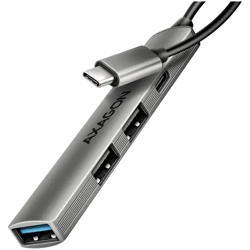 HUE-STC ALU STRIP USB-C 4 port hub