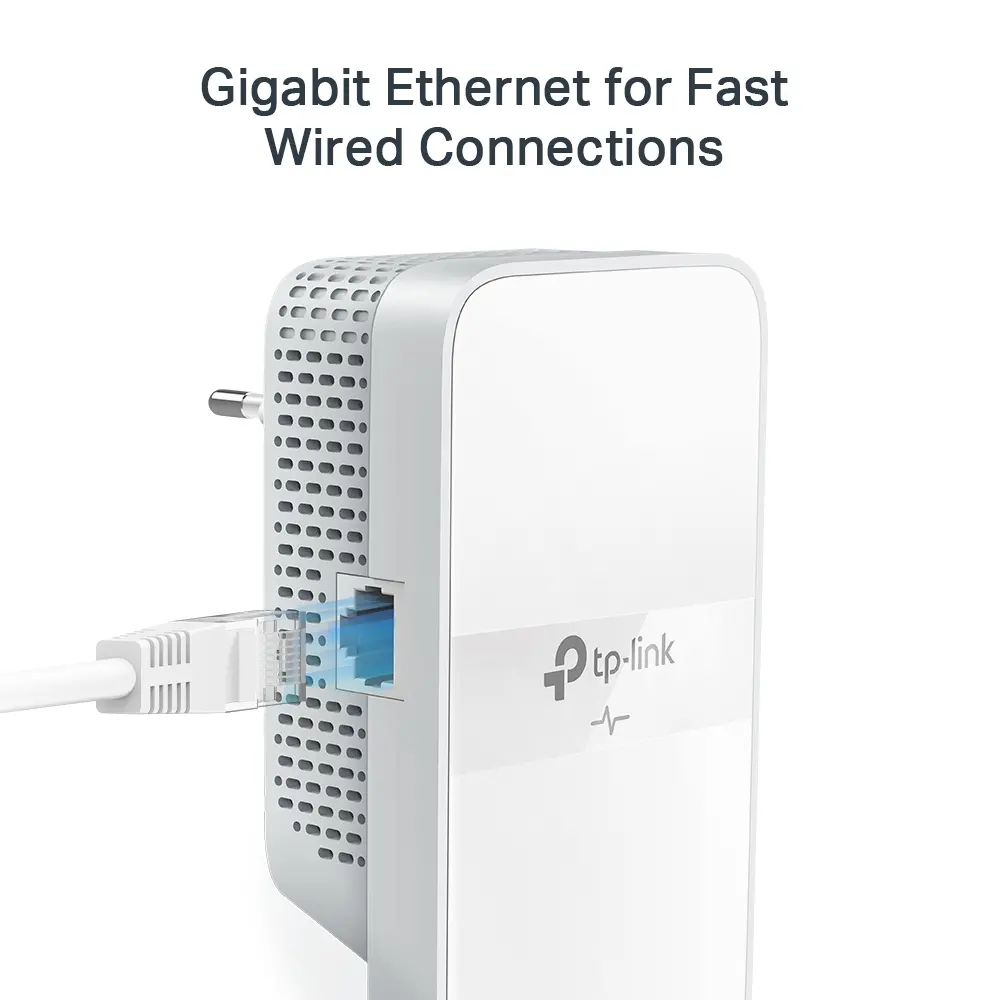 Адаптер за мрежа TP-LINK TL-WPA7617 KIT, AV1000,1xGbE порт,WiFi AC комплект,шуко - image 3