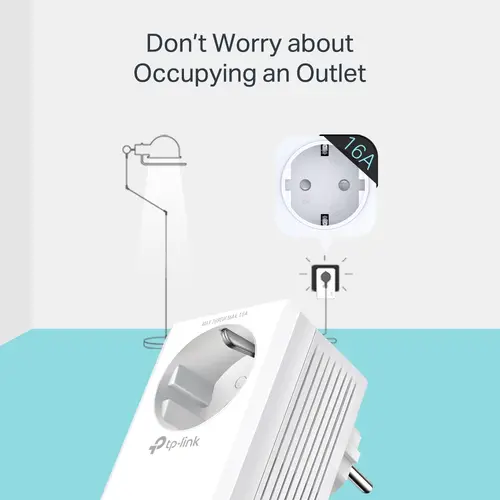 Адаптер за мрежа TP-LINK TL-WPA7617 KIT, AV1000,1xGbE порт,WiFi AC комплект,шуко - image 6