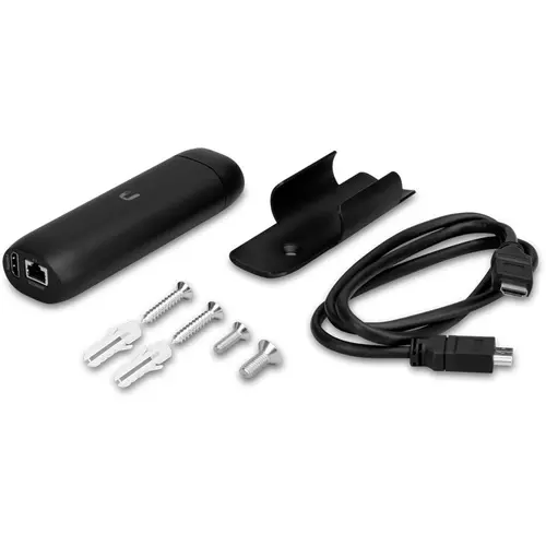 Ubiquiti UniFi Protect ViewPort allows you to view your UniFi Protect camera feeds on an HDMI display. It uses Power over Ethernet and connects to the local network hosting your cameras and connects via HDMI to a display - image 1