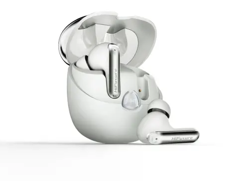 Слушалки, HiFuture SonicAir White, 4MICS ENC, 35 Hours Playtime,  Wireless 5.3, 10MM Driver, Soft Bass, Comfort Fit - image 1