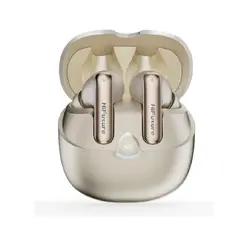 Слушалки, HiFuture SonicAir Champagne Gold, 4MICS ENC, 35 Hours Playtime,  Wireless 5.3, 10MM Driver, Soft Bass, Comfort Fit