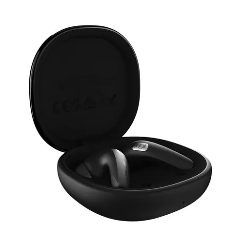 Слушалки, HiFuture FlyBuds 4 ANC Black, Active Noise Cancelling, 4 MICS ENC, Wireless 5.4, Up to 10 Hours Battery Life by one charge, IPX5, Ultra Bass, Up to 35 Hours Battery Life Combined