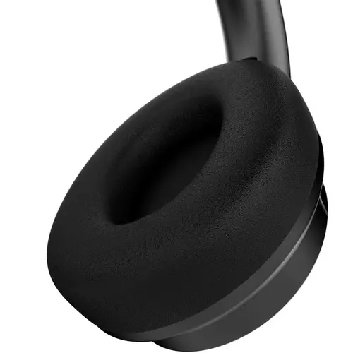 Слушалки, HiFuture FutureTour Black, Active Noise Canceling, 25-Hour Playtime, Memory Protein Foam Cover, Crystal-Clear Call, Wireless 5.2, AUX Cable - image 5