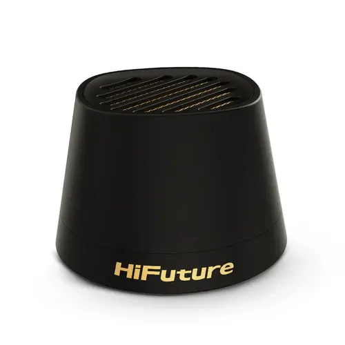 Тонколони, HiFuture Mega S Black, Bluetooth 5.4, MagSafe, 5W Output, Built-in MIC support Handsfree, Pair to Play (TWS Mode), Up to 10 Hours Playtime, Wireless Charge (7.5W-15W), Phone Holder