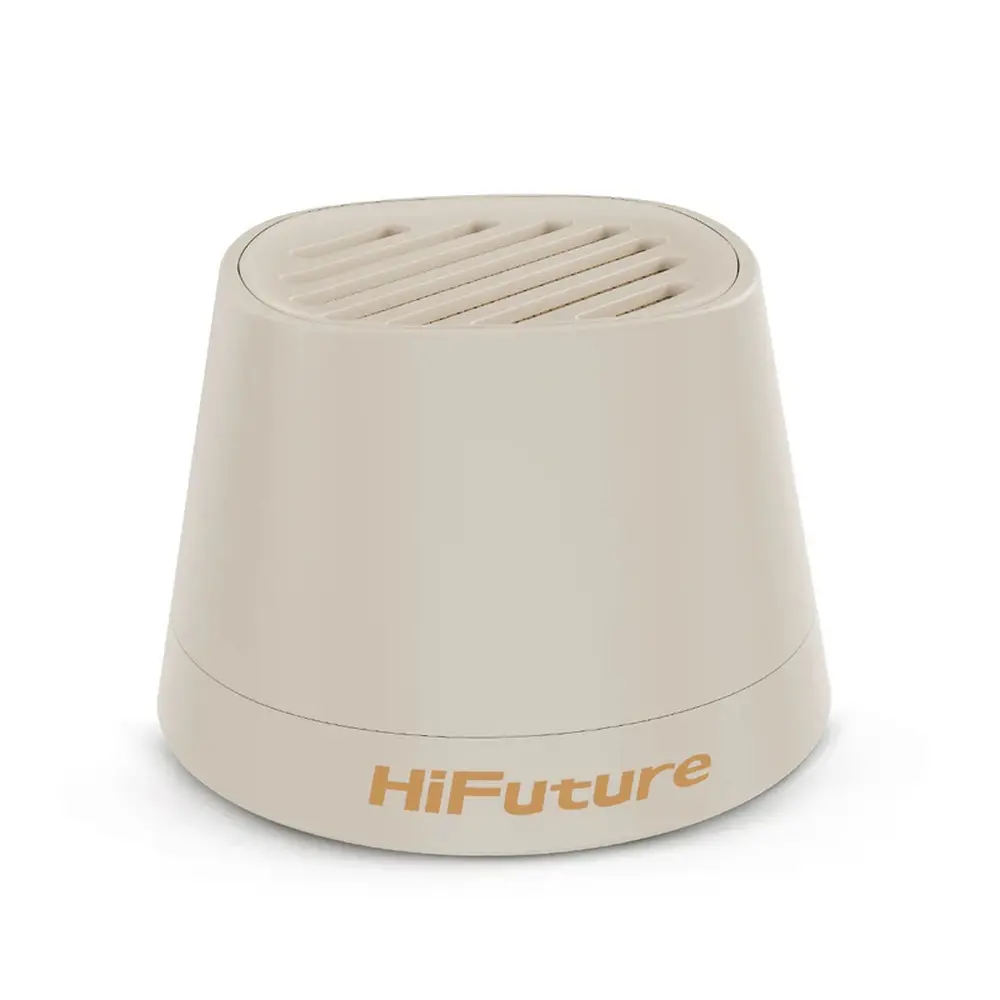 Boxe, HiFuture Mega S Latte, Bluetooth 5.4, MagSafe, Putere de ieșire 5W, MIC încorporat cu suport Handsfree, Pair to Play (mod TWS), Autonomie