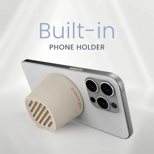 Ηχεία, HiFuture Mega S Latte, Bluetooth 5.4, MagSafe, Ισχύς εξόδου 5W, Ενσωματωμένο MIC με υποστήριξη Handsfree, Pair to Play (λειτουργία TWS) - 2