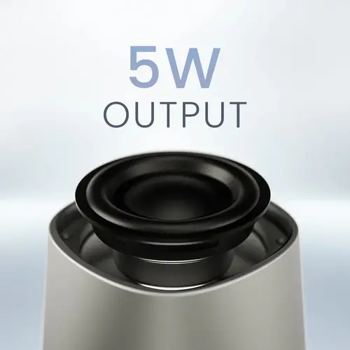 Ηχεία, HiFuture Mega S Ασημί γκρι, Bluetooth 5.4, MagSafe, Ισχύς εξόδου 5W, Ενσωματωμένο MIC με υποστήριξη Handsfree, Pair to Play (λειτουργία TWS) - 3