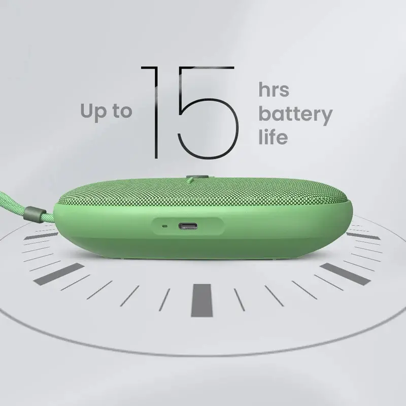 Тонколони, HiFuture ASCENDO Matcha Green,  Bluetooth 5.3, IPX7 Waterproof, 20W Output, Pair to Play (TWS Mode), Up to 15 Hours Playtime, Built in 2-in-1 Amplifier - image 1