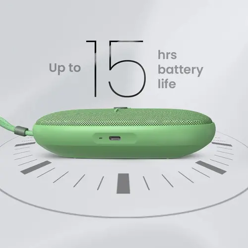 Тонколони, HiFuture ASCENDO Matcha Green,  Bluetooth 5.3, IPX7 Waterproof, 20W Output, Pair to Play (TWS Mode), Up to 15 Hours Playtime, Built in 2-in-1 Amplifier - image 1