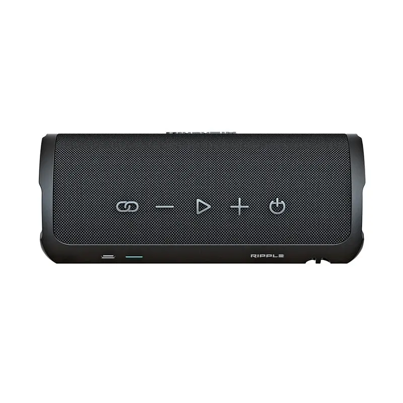 Ηχεία, HiFuture Ripple Μαύρο, σύστημα ηχείων 2 δρόμων, 20W*1+10W*1, αδιάβροχο IPX7, έως 12 ώρες αναπαραγωγής, Bluetooth 5.3, ζεύξη για αναπαραγωγή - image 1