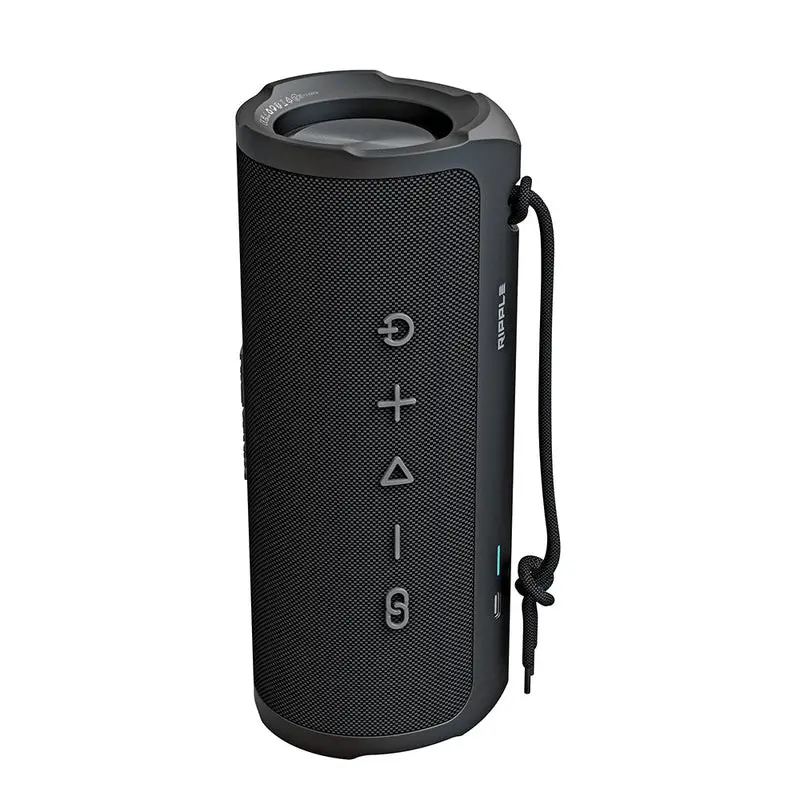 Ηχεία, HiFuture Ripple Μαύρο, σύστημα ηχείων 2 δρόμων, 20W*1+10W*1, αδιάβροχο IPX7, έως 12 ώρες αναπαραγωγής, Bluetooth 5.3, ζεύξη για αναπαραγωγή - image 2