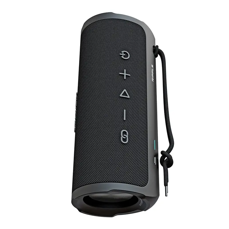 Boxe, HiFuture Ripple Negru, sistem de boxe cu 2 căi, 20W*1+10W*1, rezistent la apă IPX7, până la 12 ore de redare, Bluetooth 5.3, asociere pentru - image 3