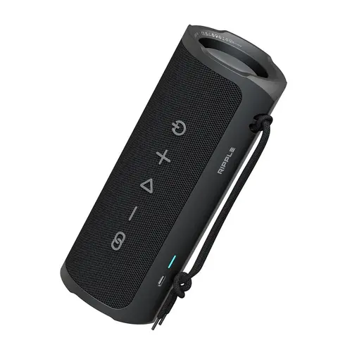 Ηχεία, HiFuture Ripple Μαύρο, σύστημα ηχείων 2 δρόμων, 20W*1+10W*1, αδιάβροχο IPX7, έως 12 ώρες αναπαραγωγής, Bluetooth 5.3, ζεύξη για αναπαραγωγή - 5