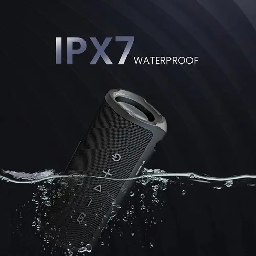 Ηχεία, HiFuture Ripple Μαύρο, σύστημα ηχείων 2 δρόμων, 20W*1+10W*1, αδιάβροχο IPX7, έως 12 ώρες αναπαραγωγής, Bluetooth 5.3, ζεύξη για αναπαραγωγή - 9
