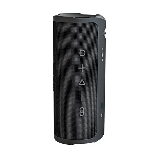 Boxe, HiFuture Ripple Negru, sistem de boxe cu 2 căi, 20W*1+10W*1, rezistent la apă IPX7, până la 12 ore de redare, Bluetooth 5.3, asociere pentru - 1