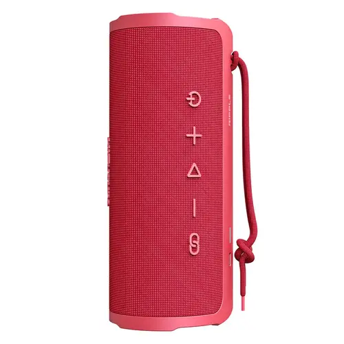 Boxe, HiFuture Ripple Roșu, sistem de boxe cu 2 căi, 20W*1+10W*1, rezistent la apă IPX7, până la 12 ore de redare, Bluetooth 5.3, asociere pentru - 1