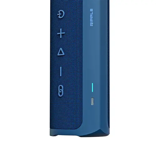 Boxe, HiFuture Ripple Albastru, sistem de boxe cu 2 căi, 20W*1+10W*1, rezistent la apă IPX7, până la 12 ore de redare, Bluetooth 5.3, asociere pentru - 3