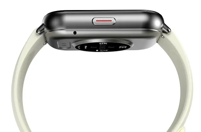 Ceas, HiFuture Zone2 Argintiu, 1.96", 240?286, apeluri Bluetooth, rezistent la apă IP68, senzor 24/7 pentru ritmul cardiac și oxigenul din sânge, până - image 3