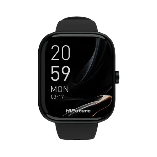 Ρολόι, HiFuture Lume Μαύρο, 1.85 " IPS, με διπλό πυρήνα, ελαφρύ πλαίσιο αλουμινίου αεροδιαστημικής ποιότητας, κλήσεις Bluetooth, τρισδιάστατη διεπαφή - 1