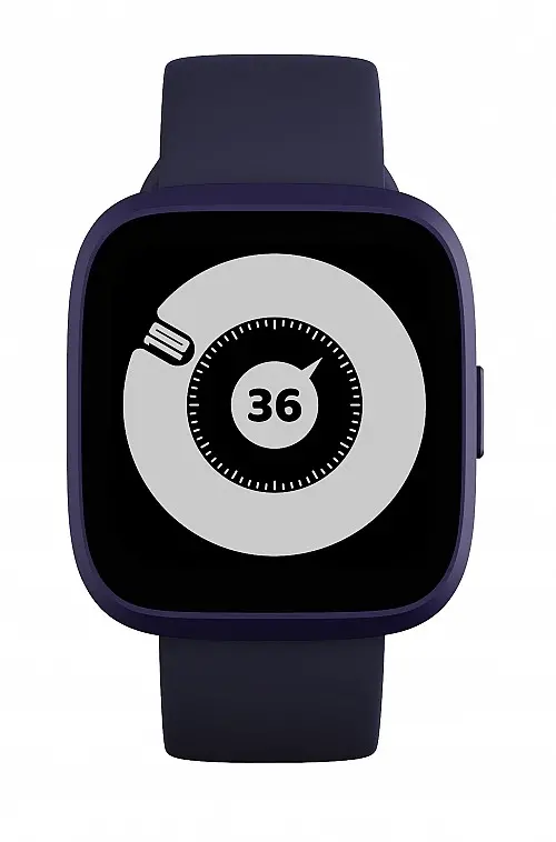 Часовник, HiFuture Edge Purple, 1.72" HD Display, Powered by Dual Core, Aerospace-Grade Ultra Light Aluminum Frame, Bluetooth Call, 3D User Interface, 1ATM Waterproof, 24/7 True Heart Rate & Blood Oxygen Sensor, 100+ Sports Mode, Up to 7 days daily use